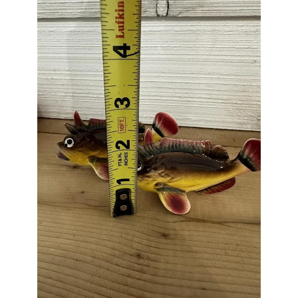 Vintage Anthropomorphic Fish Shakers